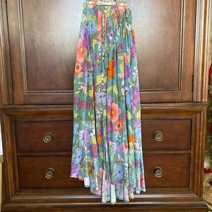 ⭐️ NWOT ⭐️ Colorful maxi skirt, XS • elastic waist